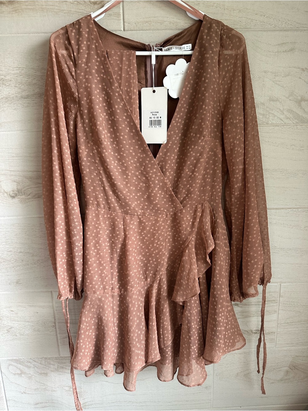 Saints + Secrets polka dot dress